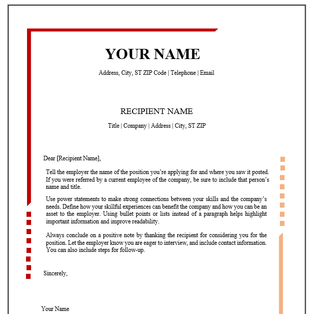 Cover Letter Referred By Employee from www.vepub.com