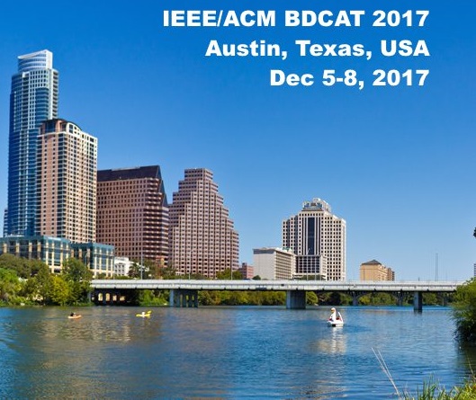  The 4th IEEE/ACM International Conference on Big Data Computing, Applications and Technologies