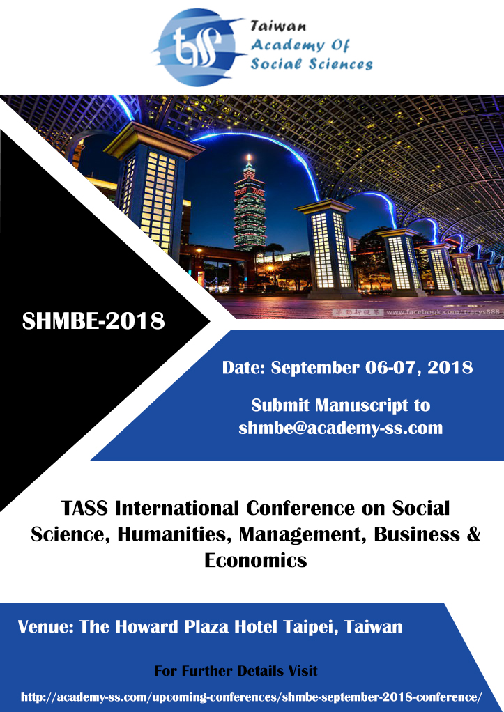 TASS International Conference on Social Science, Humanities, Management, Business & Economics