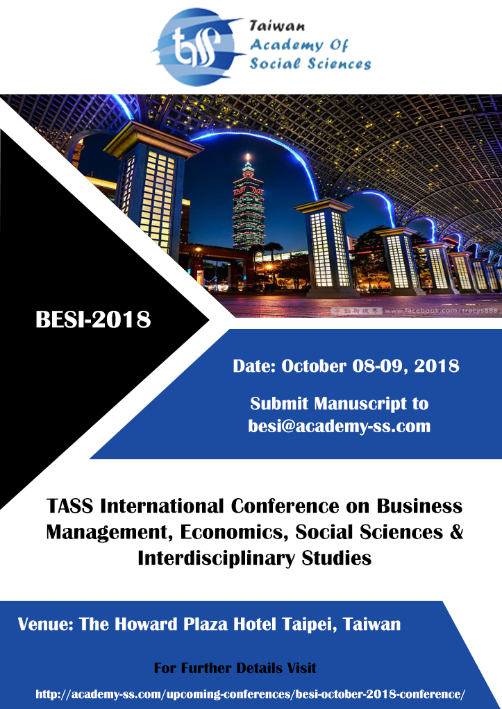 TASS International Conference on Business Management, Economics, Social Sciences & Interdisciplinary Studies