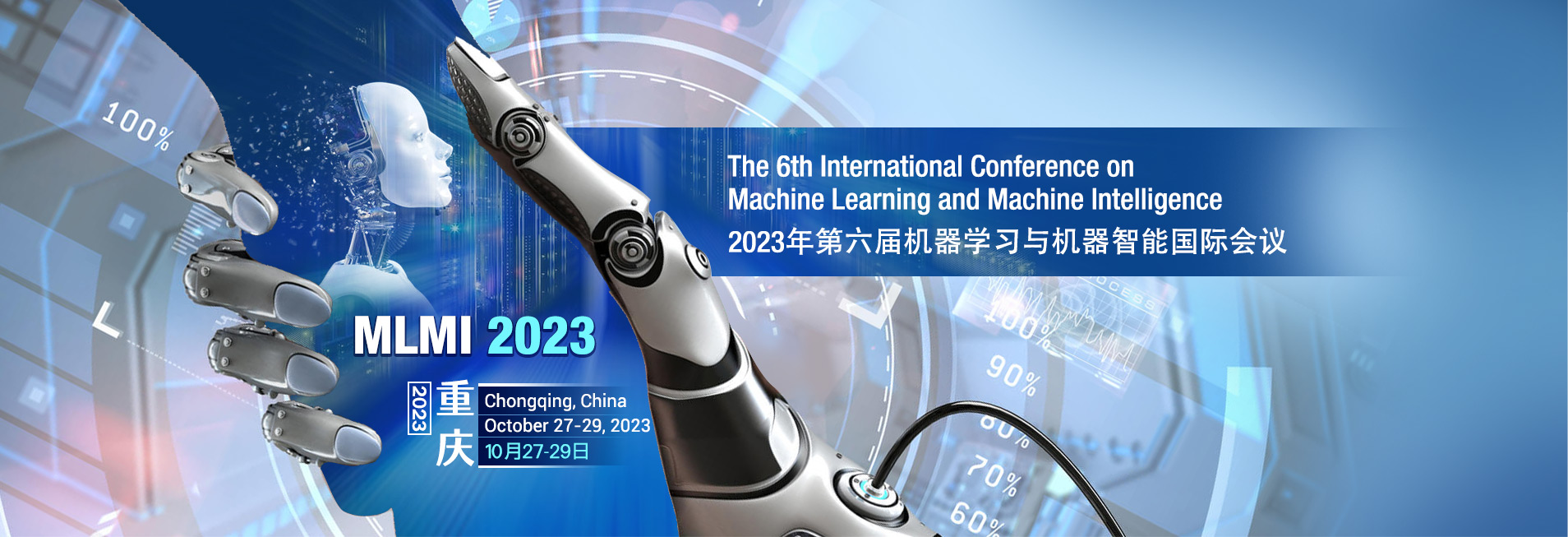 The 6th International Conference on Machine Learning and Machine Intelligence MLMI 2023