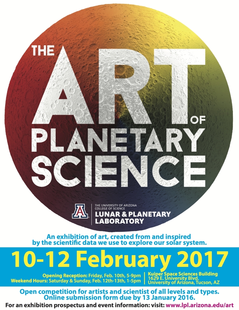 The Art of Planetary Science: An Exhibition