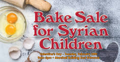 Modern Hebrew Program to Host Bake Sale for Syrian Children