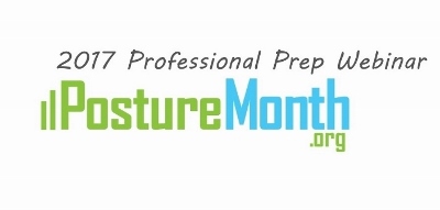 Get Ready, May is Posture Month