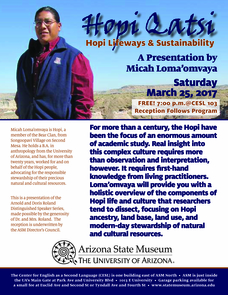 Hopi Qatsi: Hopi Lifeways and Sustainability