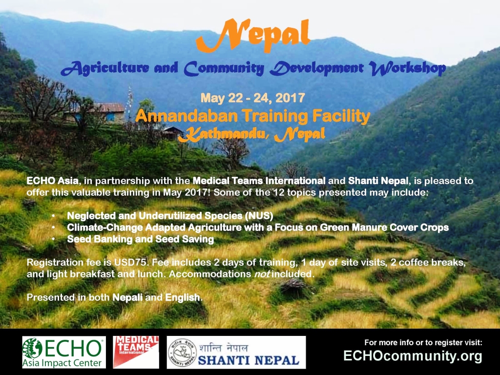 Agriculture and Community Development