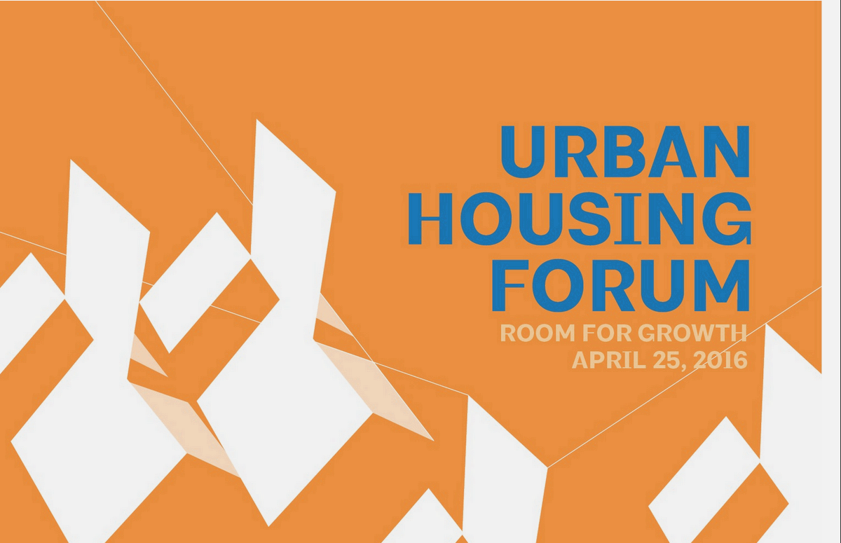 Urban Housing Forum: Room for Growth