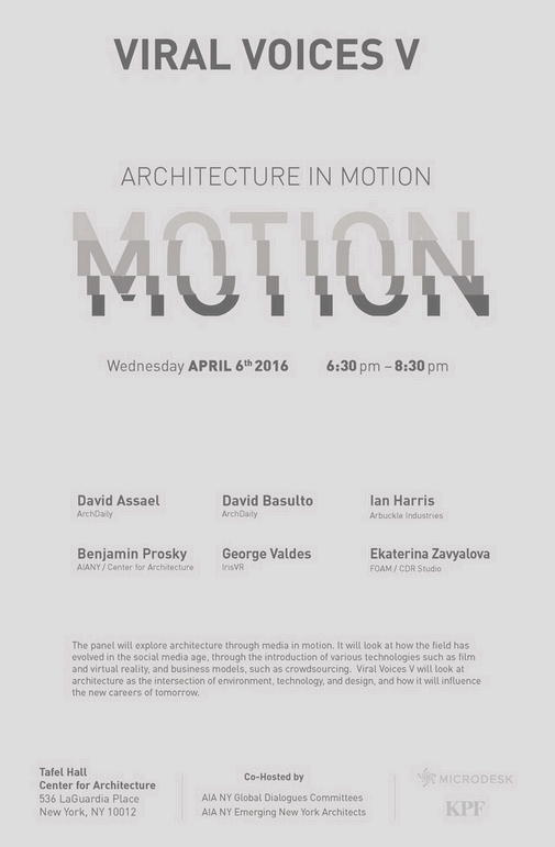 Viral Voices V: Architecture in Motion
