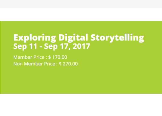 Exploring Digital Storytelling