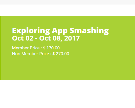 Exploring App Smashing